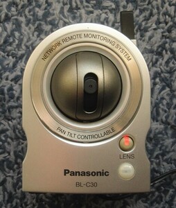 パナソニック ネットワークカメラ　BL-C30　ACアダプタ付　通電確認のみ　ジャンク