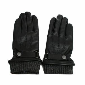 tentsuDENTS HENLEY touch panel correspondence gloves glove 5-9204-BLACK-S men's black 