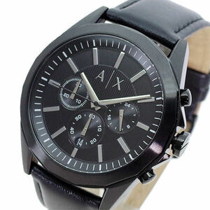 【新品】アルマーニエクスチェンジ ARMANI EXCHANGE 腕時計 メンズ AX2627 クォーツ ブラック