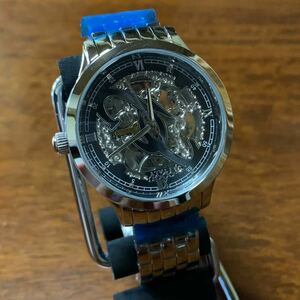 【新品・箱なし】COGU コグ 腕時計 自動巻き フルスケルトン 3002-BK