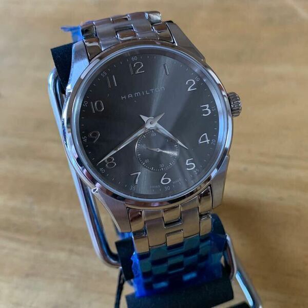 ハミルトン ジャズマスター シンライン プチセコンド メンズ 腕時計 H38411183 グレー