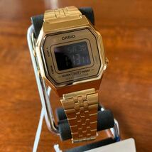 【新品】【箱無し】カシオ CASIO 腕時計 メンズ レディース LA680WGA-9B クォーツ ゴールド ゴールド_画像1