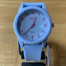 【新品・箱なし】シチズン CITIZEN 腕時計 メンズ レディース VS40-011 Q&Q クォーツ ライトブルー_画像2