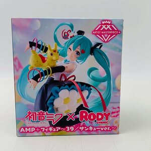 新品未開封 タイトー AMP+ フィギュア 初音ミク × Rody 39 サンキュー ver