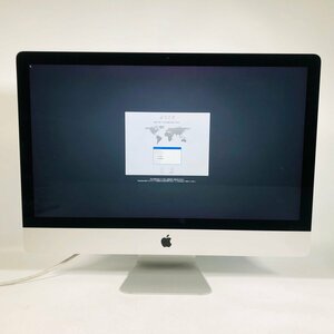 ジャンク iMac Retina 5K 27インチ (Late 2015) Core i5 3.2GHz/24GB/FD 1TB MK472J/A