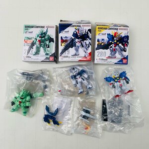 新古品 ガンダムコンバージ #23 279 280 283 ガンダムエアリアル改修型 Sガンダム ジェガン 3種セット