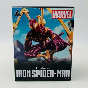 新品未開封 セガ Luminasta MARVEL IRON SPIDER-MAN アイアン スパイダーマンの画像1