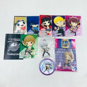 中古品 ペルソナ4 ダンシング・オールナイト P4D キャラクレ アクリルキーホルダー 主人公 鳴上悠 花村陽介 缶バッジ カードセット