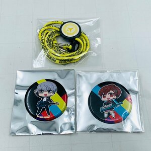 中古品 ペルソナ PERSONA SUPER LIVE P-SOUND WISH 2022 交差する旅路 SOUNDガチャ 缶バッジ マスクストラップ 主人公 セット