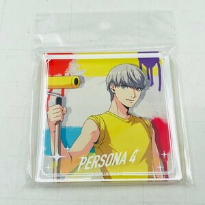 新品未開封 ペルソナ PERSONA 25th Anniversary アクリルブロック ペルソナ4 P4 主人公 鳴上悠 アニメイト限定