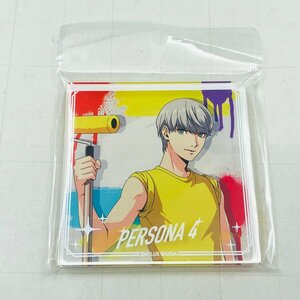 新品未開封 ペルソナ PERSONA 25th Anniversary アクリルブロック ペルソナ4 P4 主人公 鳴上悠 アニメイト限定