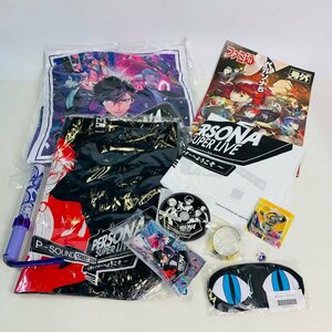 難あり中古品 PERSONA SUPER LIVE P-SOUND STREET 2019 ～Q番シアターへようこそ～ グッズ特典 ペンライト 他