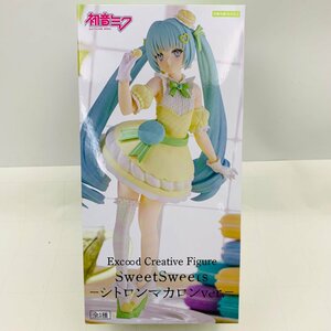 新品未開封 フリュー Exc∞d Creative Figure 初音ミク SweetSweets シトロンマカロンver.