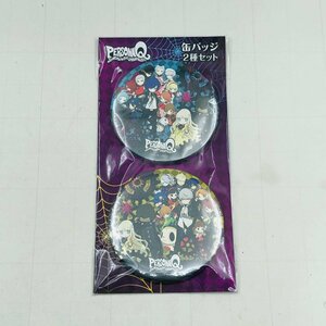  new goods unopened Sega Persona Q can badge 2 kind set 