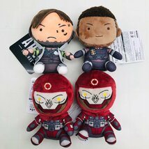 新品 APEX LEGENDS デフォルメ ぬいぐるみ vol.1 レヴナント クリプト バンガロール 3種4点セット_画像2