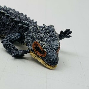 中古品 ガシャポン いきもの大図鑑 アカメカブトトカゲ ブラック