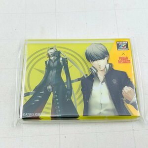 新品未開封 ペルソナ 25周年 PERSONA 25th TOWER RECORDS タワーレコード タワレコ アクリルブロック P4 主人公 鳴上悠