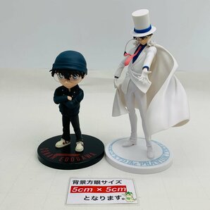 中古品 セガ プレミアムフィギュア 名探偵コナン 怪盗キッド Ver.2 江戸川コナン 赤井Ver. 2種セットの画像2