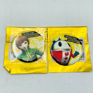 中古品 ペルソナ P25th FES 大展覧会 缶バッジ P4 ペルソナ4 里中千枝 クマ 2種セット