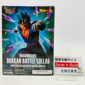 新品未開封 DOKKAN BATTLE COLLAB ドラゴンボールZ 超サイヤ人ゴッド超サイヤ人ベジットの画像2