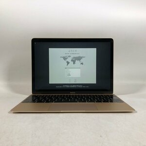 動作確認済み MacBook 12インチ (Early 2015) Core M 1.1GHz/8GB/SSD 256GB ゴールド MK4M2J/A