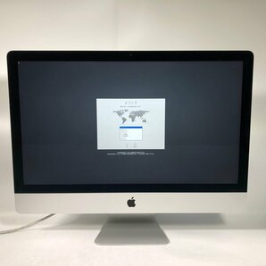 ジャンク iMac Retina 5K 27インチ (Late 2015) Core i7 4.0GHz/64GB/FD 2TB MK482J/Aの画像1