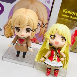 ジャンク グッドスマイルカンパニー ねんどろいど 749 1125 BanG Dream! 市ヶ谷有咲 弦巻こころ ステージ衣装ver. 2点セット