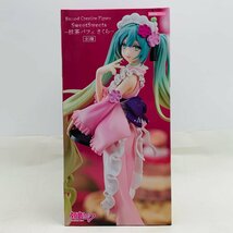 新品未開封 Exc∞d Creative Figure SweetSweets 初音ミク 抹茶パフェ さくら_画像1