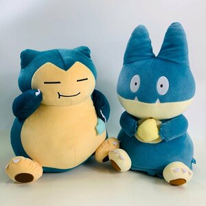 新品 ポケットモンスター ポケモン もぐもぐタイム めちゃでか ぬいぐるみ ゴンベ カビゴン 2種セット