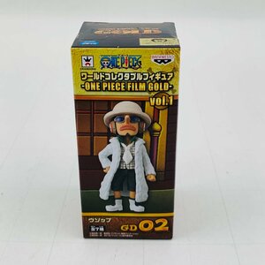  новый товар нераспечатанный WCF world коллекционный фигурка One-piece FILM GOLD vol.1 Usopp 