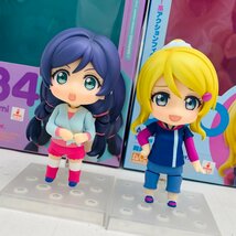 中古品 グッドスマイルカンパニー ねんどろいど ラブライブ! 580 絢瀬絵里 584 東條希 2種セット 練習着Ver._画像1