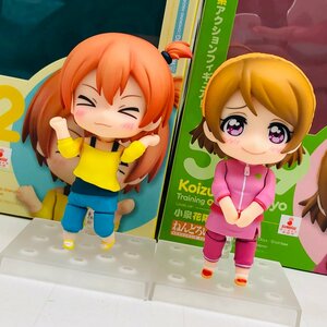 中古品 グッドスマイルカンパニー ねんどろいど ラブライブ！ 559 小泉花陽 562 星空凛 2種セット 練習着ver