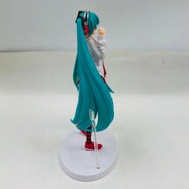 中古品 セガ SPM スーパープレミアムフィギュア Project DIVA Arcede Future Tone 初音ミク Natural ナチュラル_画像5