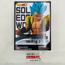 新品未開封 SOLID EDGE WORKS THE 出陣 7 ドラゴンボールZ 超サイヤ人ゴッド超サイヤ人ゴジータ_画像2