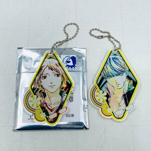 中古品 ペルソナ4 PERSONA4 P4 Ani-Art アクリルキーホルダー 主人公 鳴上悠 花村陽介 2種セット