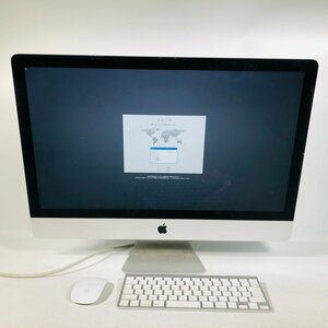 ジャンク iMac 27インチ (Late 2013) Core i5 3.2GHz/8GB/1TB ME088J/A
