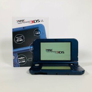 中古 Newニンテンドー3DS LL メタリックブルー