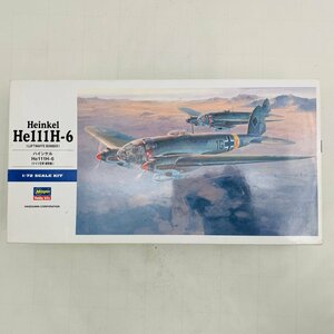 新品未組立 ハセガワ 1/72 ドイツ空軍 爆撃機 ハインケル Heinkel He111H-6 LUFTWAFFE BOMBER