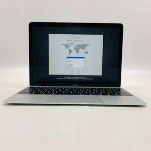 動作確認済み MacBook 12インチ (Mid 2017) Core i5 1.3GHz/8GB/SSD 256GB シルバー MNYH2J/A