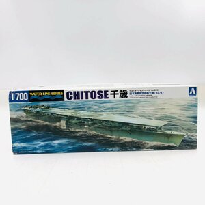 新品未組立 アオシマ 1/700 ウォーターラインシリーズNo.228 日本海軍航空母艦 千歳 ちとせ CHITOSE