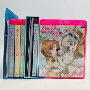  б/у Blu-ray Girls&Panzer театр версия + последняя глава 1~3 комплект 