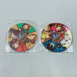 中古品 ペルソナ4 ダンシング・オールナイト P4D パセラ コラボカフェ スペシャルデザイン ハードコースター 全2種セット