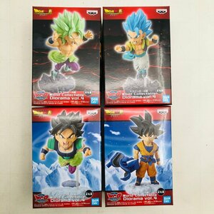 新品未開封 WCD World Collectable Diorama vol.4 ワーコレジオラマ ドラゴンボール超 全4種 セット