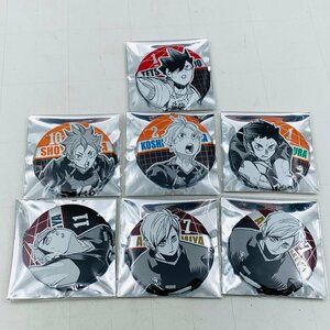  secondhand goods Haikyu!! te collection can badge 2 Hyuga city .... black tail ..6 kind 7 point set 