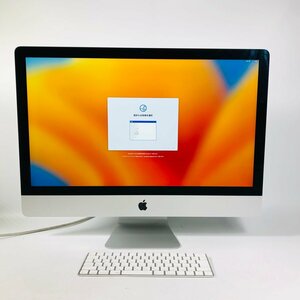 動作確認済み iMac Retina 5K 27インチ (Early 2019) Core i5 3.0GHz/8GB/FD 1TB MRQY2J/A