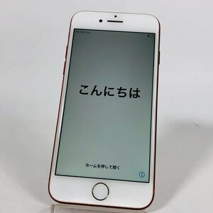 ジャンク au iPhone 7 128GB (PRODUCT)RED MPRX2J/A