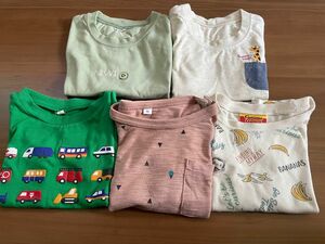 半袖 Tシャツ　80センチ　90センチ　保育園着　まとめ売り