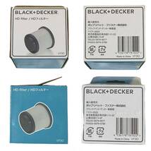 新品 BLACK+DECKER 交換用HDフィルター VF90 2個 純正品 ブラックアンドデッカー ブラック＆デッカー 送料300円_画像2