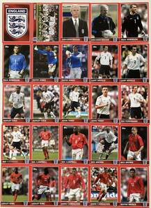 Topps England 2000 オフィシャル　トレーディングカード　100枚