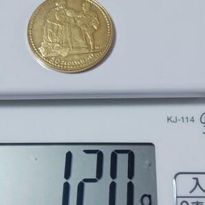 外国古銭 ポーランド 古銭 1925年 三月憲法記念 20ズウォティ 国章 鷲 クラウン 小型金貨 直径 約28mm 重量:約12.0gの画像5
